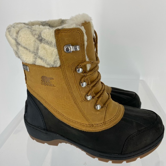 Sorel Waterproof Lace-Up Boots SZ 6 - Picture 2 of 12